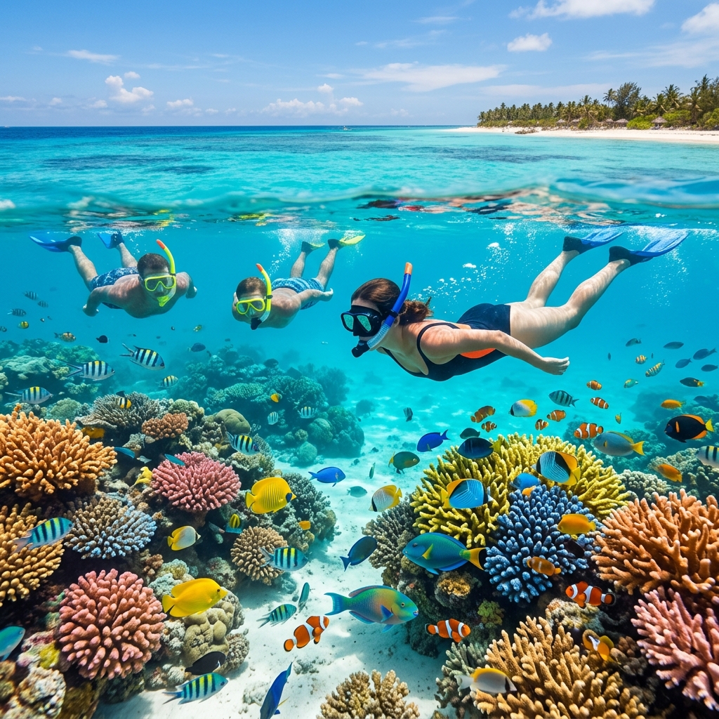 Mnemba Atoll Snorkeling & Dolphins